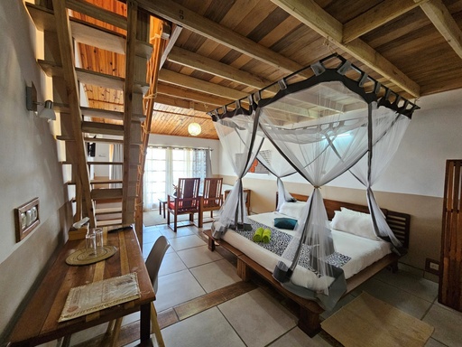Studio avec mezzanine